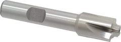 Interstate - 3/32" Radius, 1/2" Mill Diam, 4 Flute High Speed Steel Corner Rounding End Mill - Single End, Uncoated, 2-1/2" OAL, 3/8" Shank Diam - Americas Industrial Supply