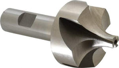 Interstate - 5/8" Radius, 1-15/16" Mill Diam, 4 Flute High Speed Steel Corner Rounding End Mill - Single End, Uncoated, 4" OAL, 3/4" Shank Diam - Americas Industrial Supply