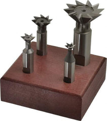 Value Collection - Dovetail Cutter Sets Included Angle: 45 Minimum Cutting Diameter (Inch): 3/8 - Americas Industrial Supply