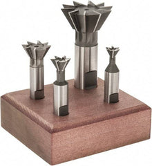 Value Collection - Dovetail Cutter Sets Included Angle: 60 Minimum Cutting Diameter (Inch): 3/8 - Americas Industrial Supply