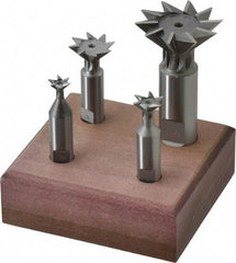 Value Collection - Dovetail Cutter Sets Included Angle: 45 Minimum Cutting Diameter (Inch): 3/8 - Americas Industrial Supply