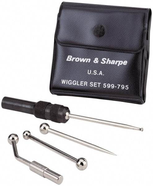 TESA Brown & Sharpe - Drop Indicator Needle Point Attachment - For Use with Indicating Tools - Americas Industrial Supply