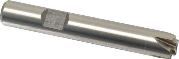 Interstate - 1/32" Radius, 3/8" Mill Diam, 4 Flute Cobalt Corner Rounding End Mill - Single End, Uncoated, 2-1/2" OAL, 3/8" Shank Diam - Americas Industrial Supply