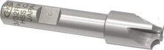Interstate - 3/32" Radius, 1/2" Mill Diam, 4 Flute Cobalt Corner Rounding End Mill - Single End, Uncoated, 2-1/2" OAL, 3/8" Shank Diam - Americas Industrial Supply