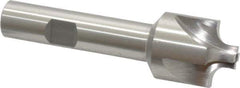 Interstate - 3/16" Radius, 7/8" Mill Diam, 4 Flute Cobalt Corner Rounding End Mill - Single End, Uncoated, 3-1/8" OAL, 1/2" Shank Diam - Americas Industrial Supply