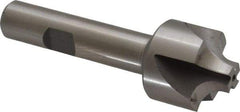 Interstate - 1/4" Radius, 1" Mill Diam, 4 Flute Cobalt Corner Rounding End Mill - Single End, Uncoated, 3-1/8" OAL, 1/2" Shank Diam - Americas Industrial Supply