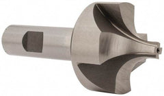 Interstate - 5/8" Radius, 1-15/16" Mill Diam, 4 Flute Cobalt Corner Rounding End Mill - Single End, Uncoated, 4" OAL, 3/4" Shank Diam - Americas Industrial Supply