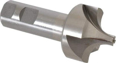 Interstate - 5/8" Radius, 1-15/16" Mill Diam, 4 Flute Cobalt Corner Rounding End Mill - Single End, Uncoated, 4-1/4" OAL, 1" Shank Diam - Americas Industrial Supply
