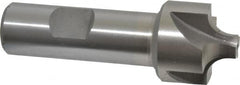 Interstate - 19/64" Radius, 1-1/8" Mill Diam, 4 Flute Cobalt Corner Rounding End Mill - Single End, Uncoated, 3-1/4" OAL, 3/4" Shank Diam - Americas Industrial Supply