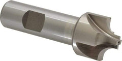 Interstate - 5/16" Radius, 1-1/8" Mill Diam, 4 Flute Cobalt Corner Rounding End Mill - Single End, Uncoated, 3-1/4" OAL, 3/4" Shank Diam - Americas Industrial Supply