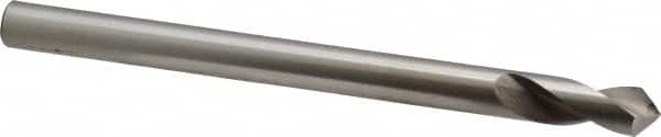 Interstate - 3/8" Body Diam, 90°, 5" OAL, High Speed Steel Spotting Drill - Americas Industrial Supply