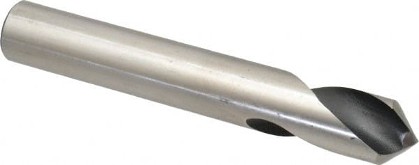 Interstate - 3/4" Body Diam, 90°, 5" OAL, High Speed Steel Spotting Drill - Americas Industrial Supply