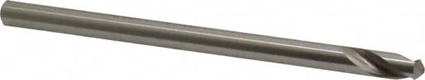 Interstate - 1/4" Body Diam, 120°, 4" OAL, High Speed Steel Spotting Drill - Americas Industrial Supply