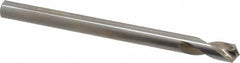 Interstate - 3/8" Body Diam, 120°, 5" OAL, High Speed Steel Spotting Drill - Americas Industrial Supply