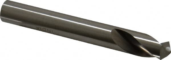 Interstate - 1/2" Body Diam, 120°, 3-3/4" OAL, High Speed Steel Spotting Drill - Americas Industrial Supply