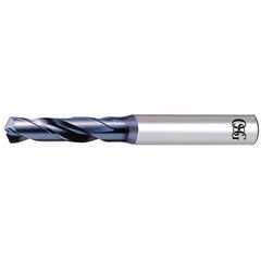 Screw Machine Length Drill Bit: 0.1719″ Dia, 130 °, XPM Coated, Right Hand Cut, Spiral Flute, Straight-Cylindrical Shank, Series 1900