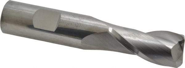 SGS - 3/4", 2 Flute, Single End, Solid Carbide, 1/8" Corner Radius End Mill - 4" OAL, 30° Helix, Right Hand Flute, 1-1/2" LOC, Right Hand Cut - Americas Industrial Supply