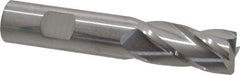 SGS - 3/4", 4 Flute, Single End, Solid Carbide, 0.06" Corner Radius End Mill - 4" OAL, 30° Helix, Right Hand Flute, 1-1/2" LOC, Right Hand Cut - Americas Industrial Supply
