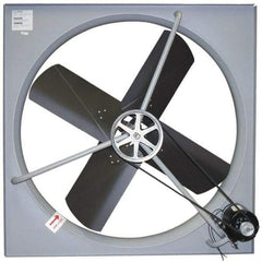 TPI - 48" Blade, 1 hp, 21,500 Max CFM, Exhaust Fan - 15 Amps, 115 Volts, 1 Speed - Americas Industrial Supply