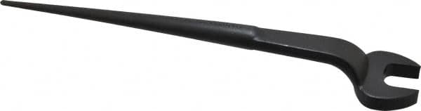 Proto - 1-1/4" Standard Spud Handle Open End Wrench - 19-1/2" OAL, Single End, Black Finish - Americas Industrial Supply