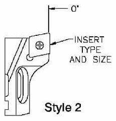 Parlec - Boring Cartridge - CCMT12 Insert - Americas Industrial Supply