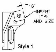 Parlec - Boring Cartridge - SCMT12 Insert - Americas Industrial Supply