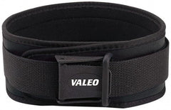Valeo - Size M, Cam Buckle, Nylon Mesh/Foam Belt - 31 to 36" Waist, 4" Wide, Black - Americas Industrial Supply