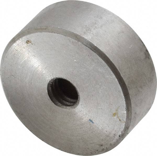 Mag-Mate - 5/16-18 Thread, 1-1/4" Diam, 1/2" High, 68 Lb Average Pull Force, Neodymium Rare Earth Pot Magnet - 0.15" Deep Tapped Hole, Steel Pot, Uninsulated - Americas Industrial Supply