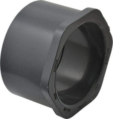 Value Collection - 3 x 2-1/2" PVC Plastic Pipe Reducer Bushing - Schedule 80, Spig x Soc End Connections - Americas Industrial Supply