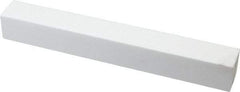 Made in USA - 150 Grit Aluminum Oxide Rectangular Dressing Stick - 8 x 1 x 1, Very Fine Grade, Vitrified Bond - Americas Industrial Supply