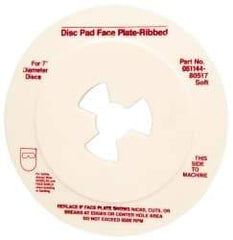3M - Abrasive Disc Face Plate - 8,500 RPM - Americas Industrial Supply