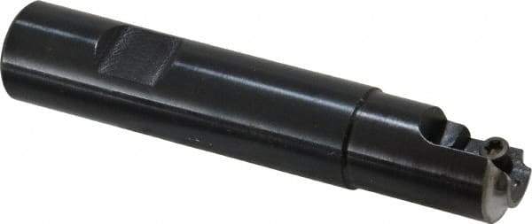 Cutting Tool Technologies - 0.12 to 0.12 Inch Cutting Radius, 3/4 Inch Cutter Diameter, 1 Style CV 12 Insert, 3/4 Inch Shank Diameter, Indexable Concave Radius Cutter - 4 Inch Overall Length, Through Coolant - Americas Industrial Supply