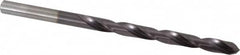 Chicago-Latrobe - #2 135° High Speed Steel Jobber Drill - TiAlN Finish, Right Hand Cut, Spiral Flute, Straight Shank, 3-7/8" OAL, Split Point - Americas Industrial Supply