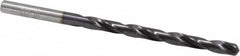 Chicago-Latrobe - #10 135° High Speed Steel Jobber Drill - TiAlN Finish, Right Hand Cut, Spiral Flute, Straight Shank, 3-5/8" OAL, Split Point - Americas Industrial Supply