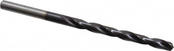 Chicago-Latrobe - #11 135° High Speed Steel Jobber Drill - TiAlN Finish, Right Hand Cut, Spiral Flute, Straight Shank, 3-1/2" OAL, Split Point - Americas Industrial Supply
