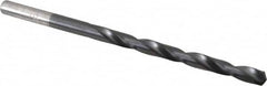 Chicago-Latrobe - #12 135° High Speed Steel Jobber Drill - TiAlN Finish, Right Hand Cut, Spiral Flute, Straight Shank, 3-1/2" OAL, Split Point - Americas Industrial Supply
