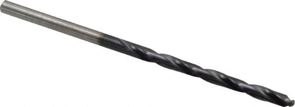 Chicago-Latrobe - #31 135° High Speed Steel Jobber Drill - TiAlN Finish, Right Hand Cut, Spiral Flute, Straight Shank, 2-3/4" OAL, Split Point - Americas Industrial Supply