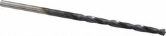 Chicago-Latrobe - #40 135° High Speed Steel Jobber Drill - TiAlN Finish, Right Hand Cut, Spiral Flute, Straight Shank, 2-3/8" OAL, Split Point - Americas Industrial Supply