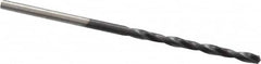 Chicago-Latrobe - #46 135° High Speed Steel Jobber Drill - TiAlN Finish, Right Hand Cut, Spiral Flute, Straight Shank, 2-1/8" OAL, Split Point - Americas Industrial Supply