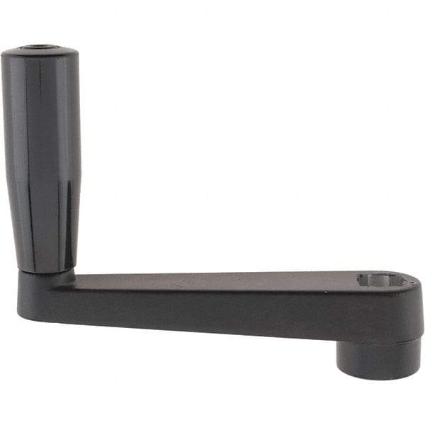 Gibraltar - Revolving Crank Handle - 5/8" Square Bore, Plastic/Aluminum - Americas Industrial Supply