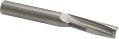 Onsrud - 3/8" Cutting Diam x 1-1/8" Length of Cut, 3 Flute, Upcut Spiral Router Bit - Uncoated, Right Hand Cut, Solid Carbide, 3" OAL x 3/8" Shank Diam, Three Edge, 10° Helix Angle - Americas Industrial Supply