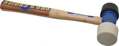 Vaughan Bushnell - 1-1/2 Lb Head Rubber Mallet - 14" OAL, Wood Handle - Americas Industrial Supply