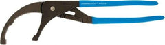 Channellock - 5-1/2" Max Diam, Adjustable Oil Filter Plier - 15" OAL, 5-1/2 Max Capacity, Oil Filter Plier - Americas Industrial Supply