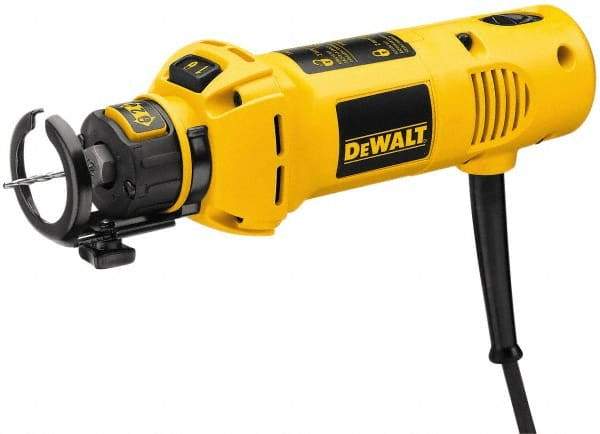 DeWALT - 1/8 and 1/4 Inch Collet, 30,000 RPM, Spiral Saw - 5 Amps - Americas Industrial Supply