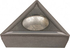Kennametal - TPMT32.51 LF Grade KC5025 Carbide Turning Insert - TiAlN Finish, 60° Triangle, 3/8" Inscr Circle, 5/32" Thick, 1/64" Corner Radius - Americas Industrial Supply
