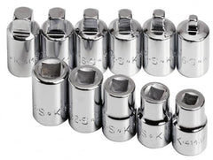 SK - 11 Piece 3/8" Drive Socket Set - 4 Points, 3/16" to 3/8" Range, Inch Measurement Standard - Americas Industrial Supply