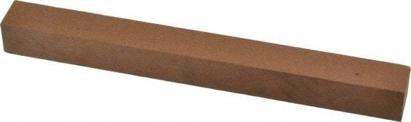 Norton - 6" Long x 5/8" Wide x 5/8" Thick, Aluminum Oxide Sharpening Stone - Square, Medium Grade - Americas Industrial Supply