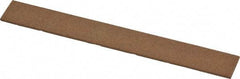 Norton - 4" Long x 1/2" Wide x 1/16" Thick, Aluminum Oxide Sharpening Stone - Taper, Medium Grade - Americas Industrial Supply
