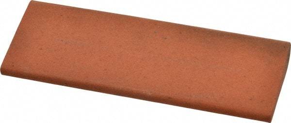 Norton - 4-1/2" Long x 1-3/4" Diam x 1/2" Thick, Aluminum Oxide Sharpening Stone - Round Edge Slip, Fine Grade - Americas Industrial Supply