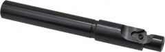 Cutting Tool Technologies - 19/32 Inch Diameter, Solid Pilot, Straight 1/2 Inch Shank Diameter, 3 Insert, Indexable Counterbore - 4-3/8 Inch Overall Length, TPGH Insert - Americas Industrial Supply
